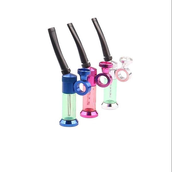 Smoking Pipes 77mm dual-purpose plastic water pipe with fashionable and creative circulation filter