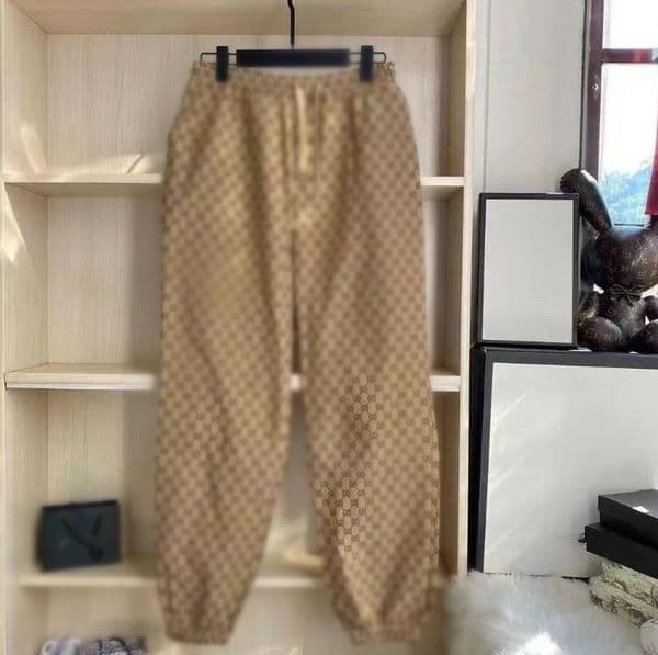 designer mens pants luxury outdoor sweatpants joggers letter Clothing Jacquard trousers Double letters Casual Cargo pant