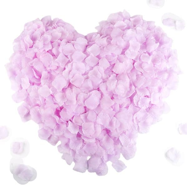 Artificial Fake Rose Petals Red Colorful Simulation Silk Roses Petal For Valentines Day Wedding Party Romantic Decoration