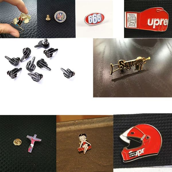 2026 New Fashion 17 Styles Pin Brooch Badge outdoor Keychain Metal Key Chain Pendant Free Shipping