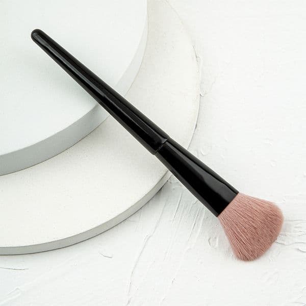 Soft-Bristle Makeup Brush - Large Loose Powder & Blush Fluffy Brush Single-Piece Full-Set Setting Brush Portable Makeup Brush