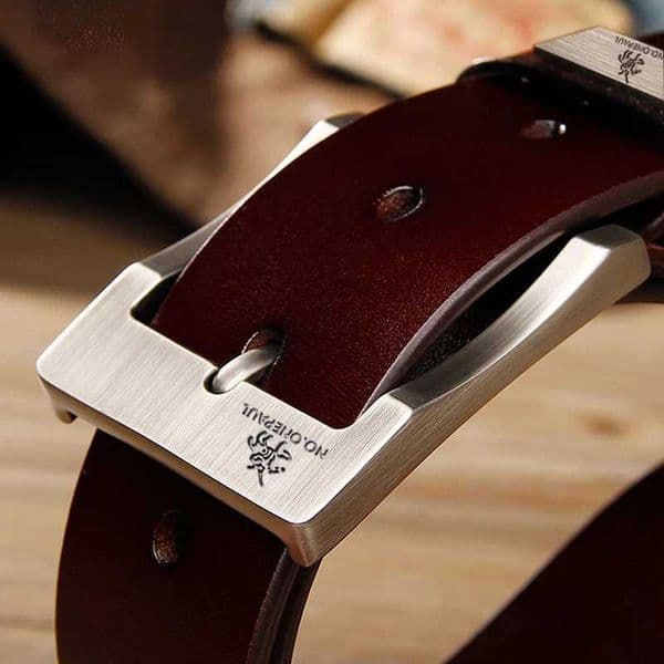 2023New Mens Cow Leather Belts Luxury Strap Male Belts For Fashion Classice Vintage Pin Buckle Men Belt High QualityT251107