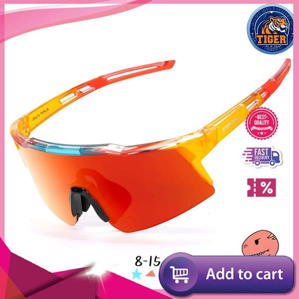 Ddmytiger Ddmytiger China Domestic Kids Cycg Sunglasses Aged Baseball Running Children UV Sports Riding Bicycle Glasses