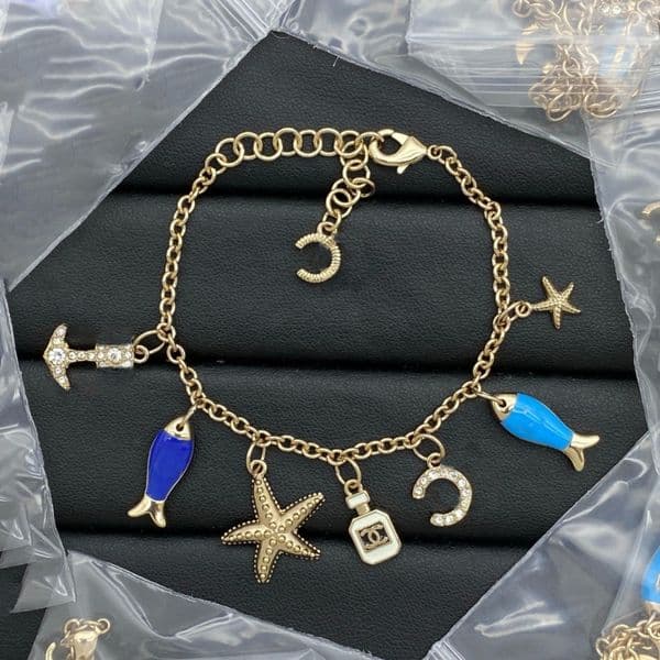 Designer Women Bracelet Choker High Quality Bracelet Chain Necklace Wedding Party Jewelry with Box