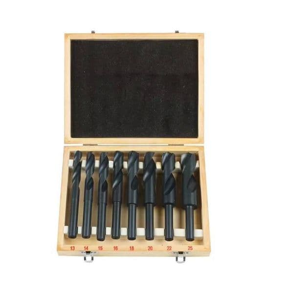 High Sales Factory HSS 1/2 Reducing Shank Black Colorful Twist Drill Bit, Box for Wood