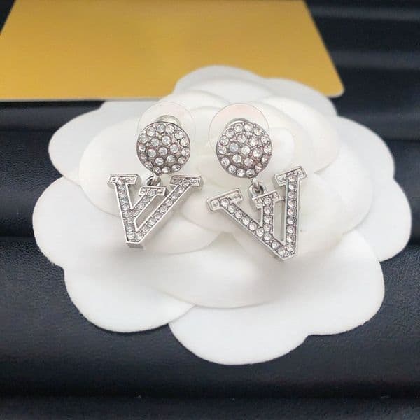 Womens Earrings Diamond Earrings Wedding Party Gifts Jewelry Charms Earrings Luxury Jewelry Gift