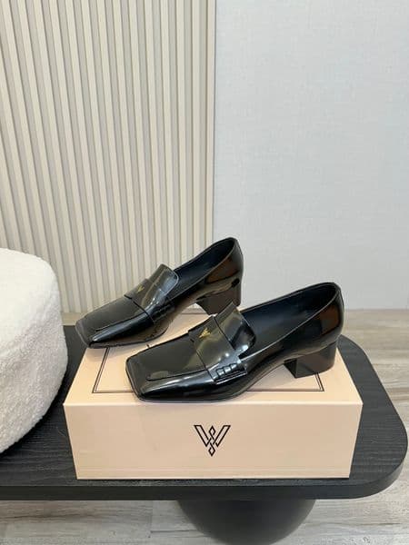 Women's Shoes Vanda Novak Alex Loafers Rectangular Toes