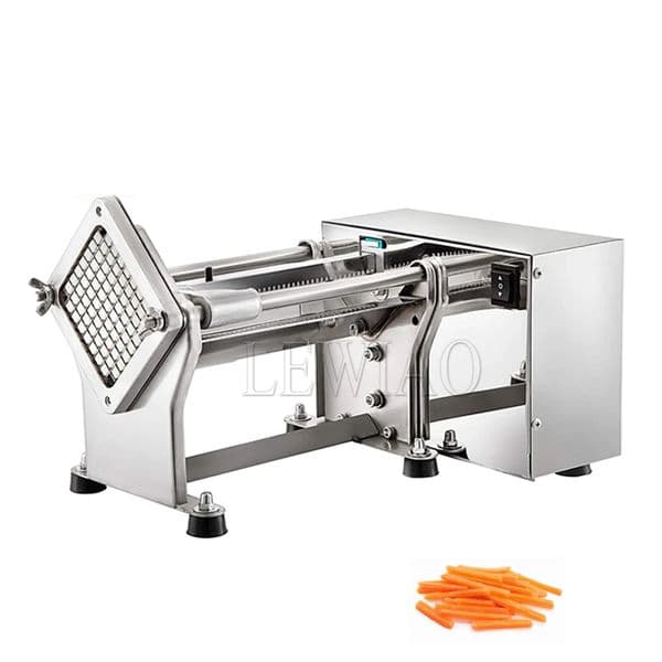 Electric Potato Cutter Potato Chip Cutter Vegetable Cutting Machine Strip Slice Food Processor