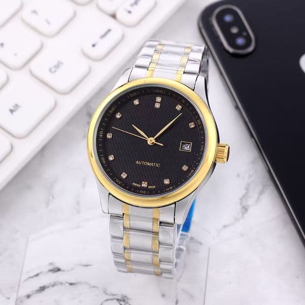 Elegant Masterpiece Timepiece: High-Quality Auto-Mechanical Male Wristwatch Featuring Vacuum Plated Case & Precise Sealing