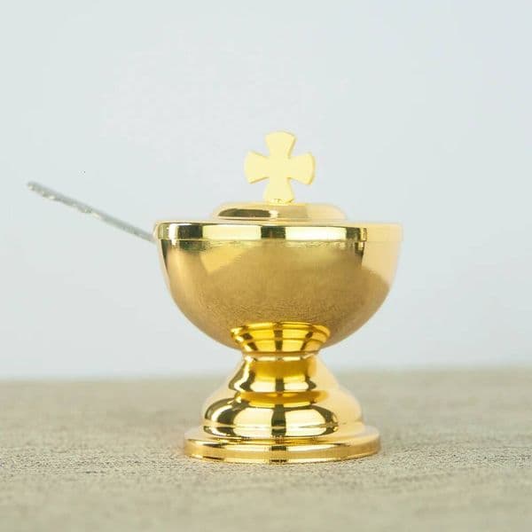 Christmas Altar Gold Plated Communion Decoration for Cup Ritual Chalice Church Ceremonial Supplies ddmytues