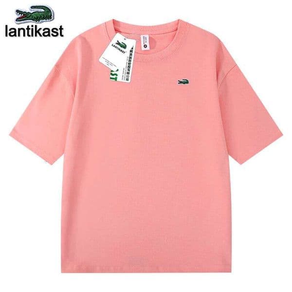 Noble Crocodile Official Flagship Store Genuine 300G Heavy designer hoodie Cotton T-Shirt Trendy Round Neck Short Sleeve Versatile Top POLO
