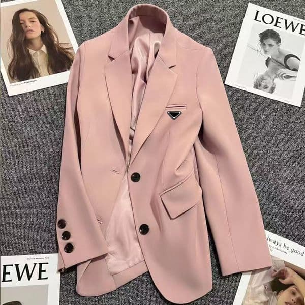 2025 New Designer Women Suits Blazer womens jacket Slim waist cover suit top Man Suit fashionable autumn womens temperament coat La