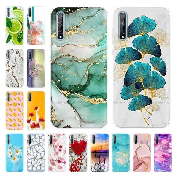 For Y8P Case Soft Silicon Tpu Phone Cover For Y8s y8p 2020 Y 8P AQM-LX1 Back Cases y8p Bumper Fundas ShellM251114