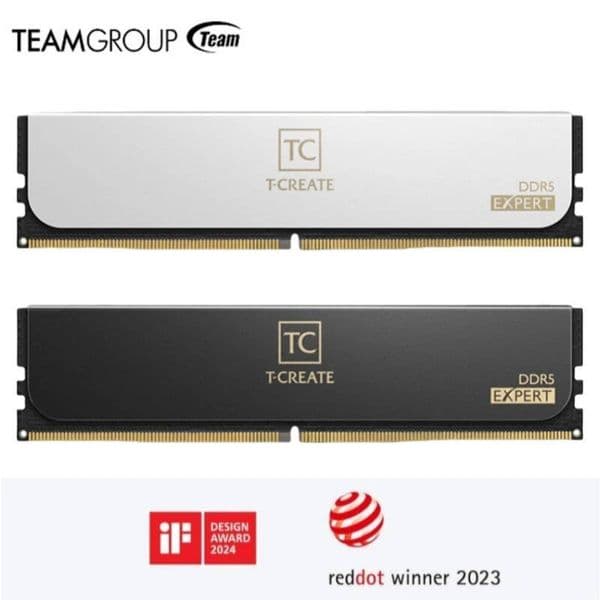 TEAMGROUP T-CREATE EXPERT Overclocking 10L DDR5 32GB 2x16GB 6000MHz CL30 Intel XMP 30 AMD EXPO Compatible Desktop Memory