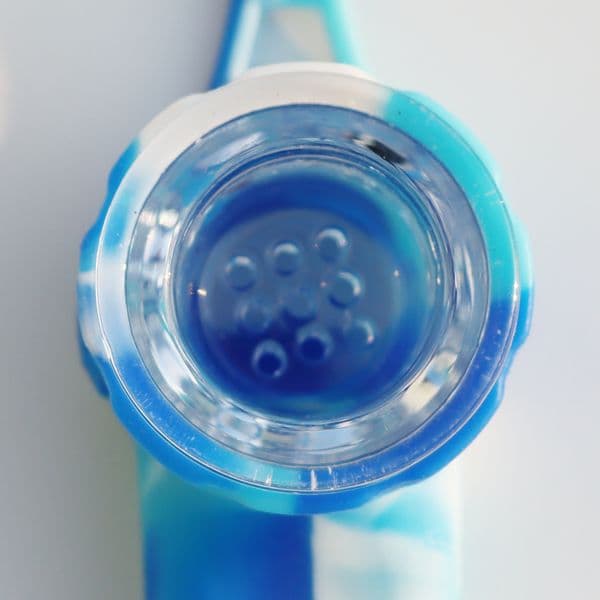 9 Holes Smoking Glass Bowl For Tobacco Dry Herb Spoon Hand Pipes With Holes Bowl Tobacco Accessories Glass nail tobacco pipes Bowl