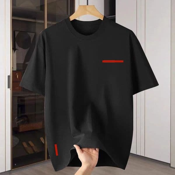 mens designer t shirt mens t shirt summer tshirt 100% Cotton simple pure round neck letter casual commuting women tshirt temperament versatile mens tshirts