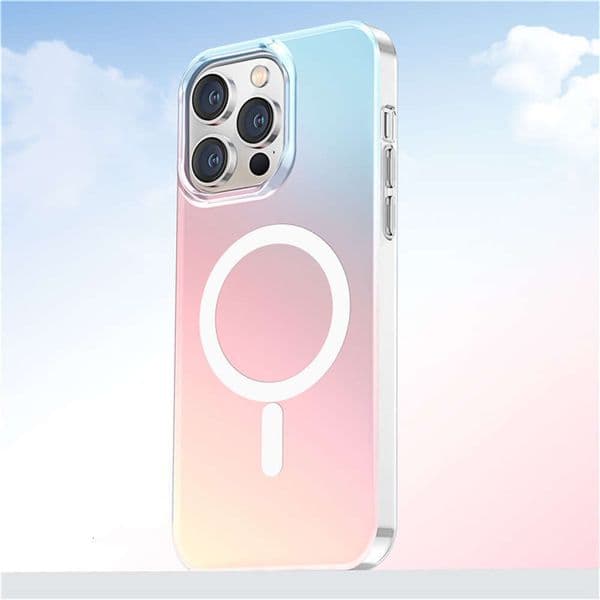 Apple Pro Phone Case, Colorful iPhone 16 Matte Chameleon 17 New Magsafe Magnetic Case