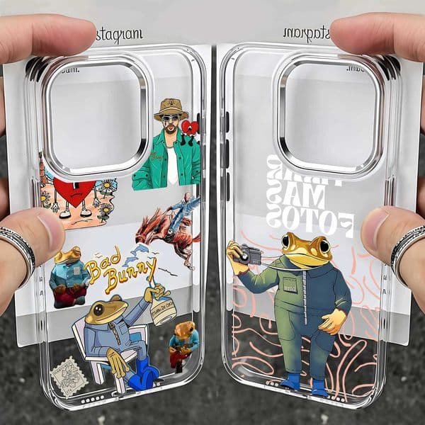 DTMF Deb Tirar Ms Fotos Bad Bunny Phone Case For iPhone 17 16e 16 15 14 13 12 11 mini Pro Max X XR XSMAX 8 7 Air Plus H251115