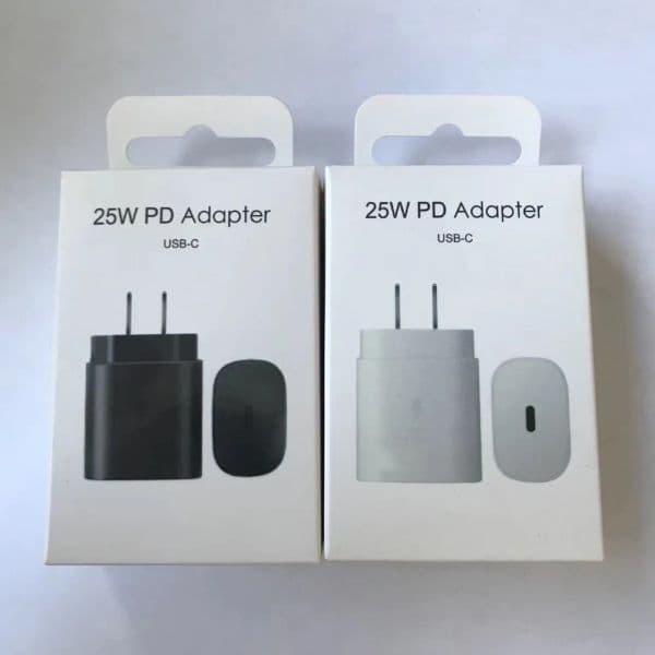 Fast Charger For Samsung 25W PD Charger Super Fast Charge Adapter For Galaxy Z Flip Fold 6 5 4 3 S24 S23 S26 S25 Plus Ultra FE A54 M54 5A USB-C