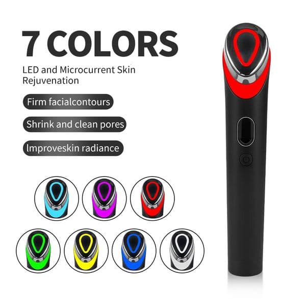 7IN1 AgeR Booster EMS Microcurrent Device AntiWrinkle Lift Massager Skin Tightening Beauty Tool Home Use Rejuvenation 251106