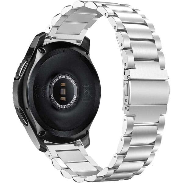 Metal Watch Strap Compatible with Amazfit Active 2 Band for Women Men,Stainless Steel Replacecment Wristband Smartwatch Accessories