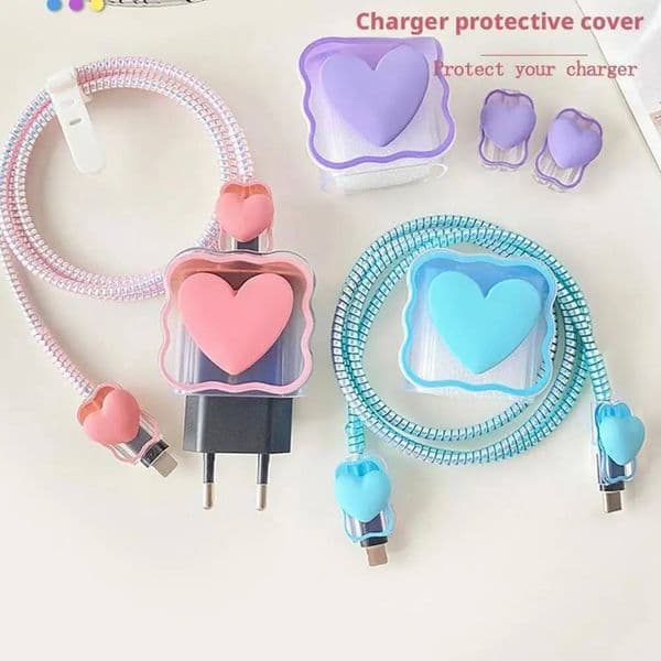 For Samsung 25W National/European Protective Biter Charger Cover Data Cable Interface Protection Covers