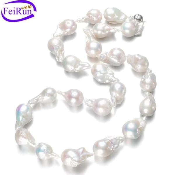 15-17mm Large Huge Size Fresh Water Pearl Necklace Price