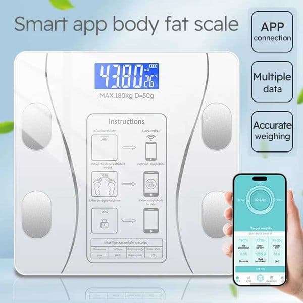 Smart Body Fat Scale for body management and fat loss smart mode body fat scale home weight scale ultra-precisM251121