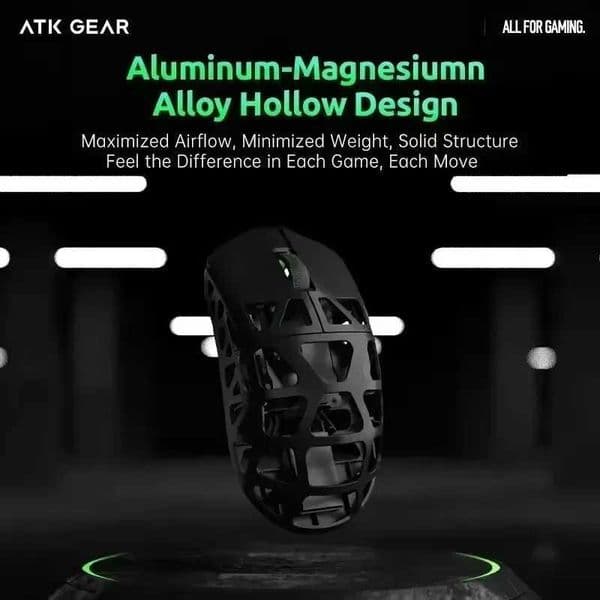 ATK FIERCE X Gaming Mouse 8K Polling Rate PAW3950 Pro Sensor Aluminum Magnesium Alloy Ultralight Custom Mice PC E-sports GiftsM251124