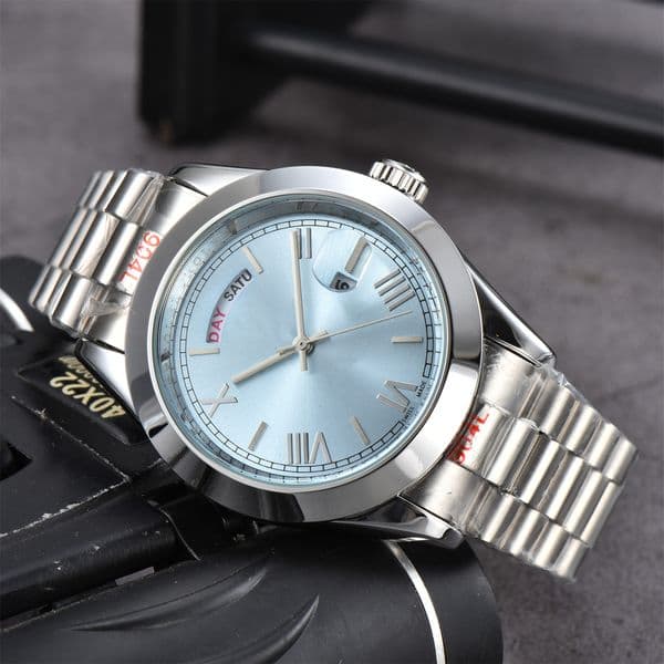 Fashion WristWatches Men Women DAY DATE JUST watches high-quality quartz Movement Watch Luxury business wrist-watch classics watches bracelet Montre de Luxe Orolog
