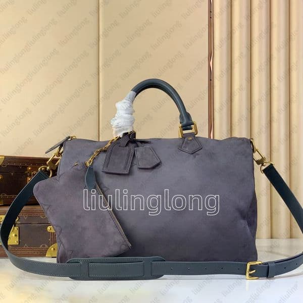 SP P9 40 Boston Bag M15225 Men Fashion Casual Designe Luxury Boston Denim Bag Messenger Bag Crossbody Shoulder Bag Totes Handbag TOP Mirror Quality M15276 Pouch Purse