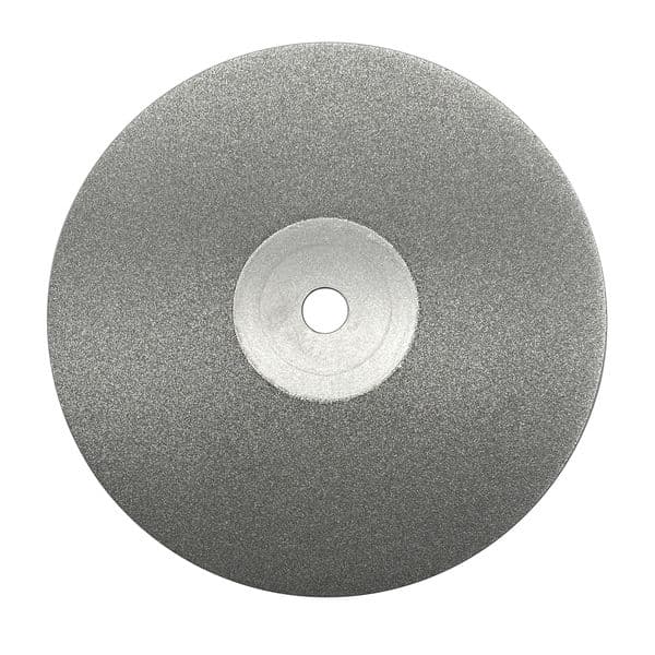 150mm Diamond Sanding Grinding Disc, 6 inch 1/2" Arbor Grit 260, Diamond Coated Flat Lap Disk Polishing Discs Abrasive Wheel for Gemstone Jewelry Glass Grinding Tool