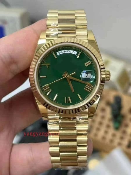 GM v4 Version 40mm green dial Men's Watch day time date Cal.3255 men dress Wristwatch automatic Mechanical Luminous Super Power Reserve Jubilee Wristwatches