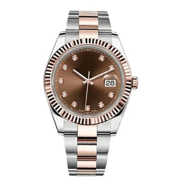 NEW Jubilee Automatic Mechanical Wimbledon Dial 41MM Size Mens Watch Stainless Steel luted Bezel Sapphire Glass