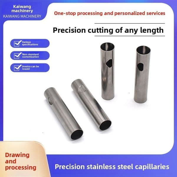 Side Perforated Stainless Steel Seamless Thin Wall Precision Pipe Open Hole