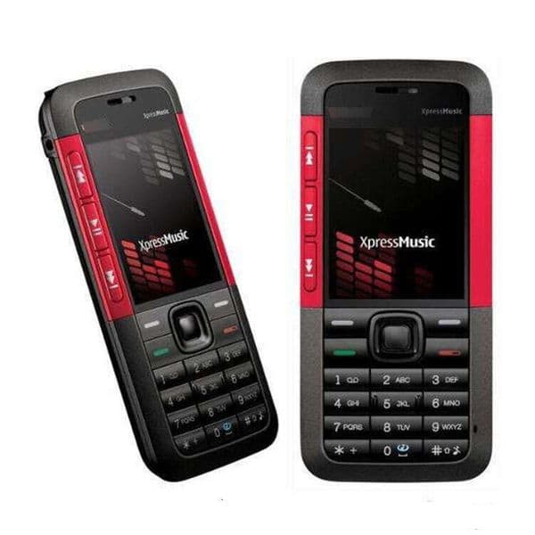 Original Unlocked 5310 XpressMusic Single Sim GSM 1800/1900 Bluetooth Mobile Phone Multilingual Keyboard GSM mobile 2G non-smartphone
