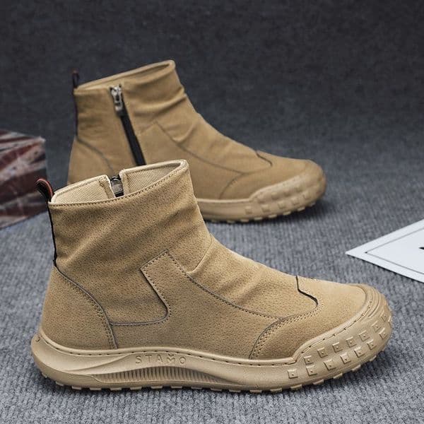 Ddmysports Large Size Cross Border High Top Martin Boots Autumn New Breathable Work Men S Non Slip Casual Safety Shoes Outdoor Shoes