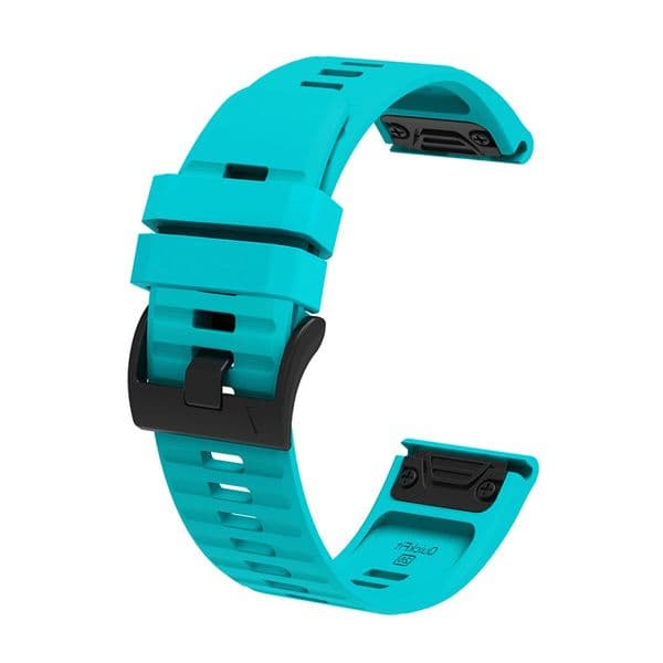 QuickFit Popular Watch Accessories New Double Color Quick Fit Silicone Watch Strap for Garmin 26MM 22MM Watch Band