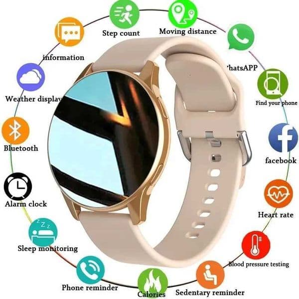 LIGE New Smart Watch 2026 Wireless Charging Smartwatch BT Calls Watches Men Women Fitness Bracelet Custom Watch Face BoxW251129