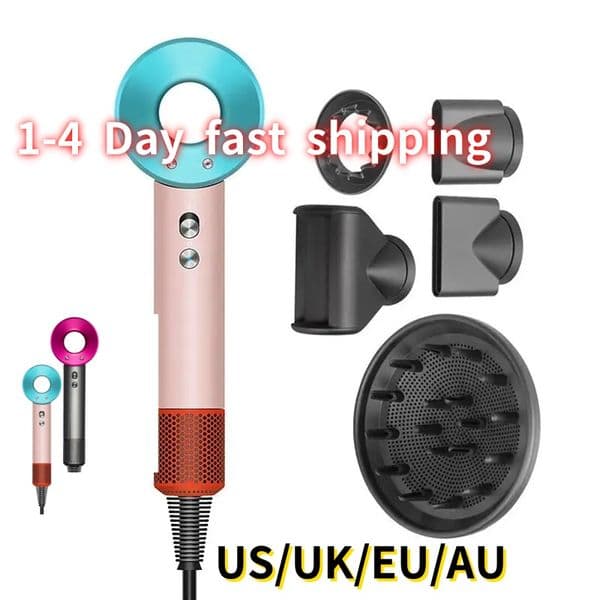 Electric 5-in-1 high-speed powerful hair care hollow blade motor hair dryer specially designed for hair styling, multi-functional constant-temperature hair dryer