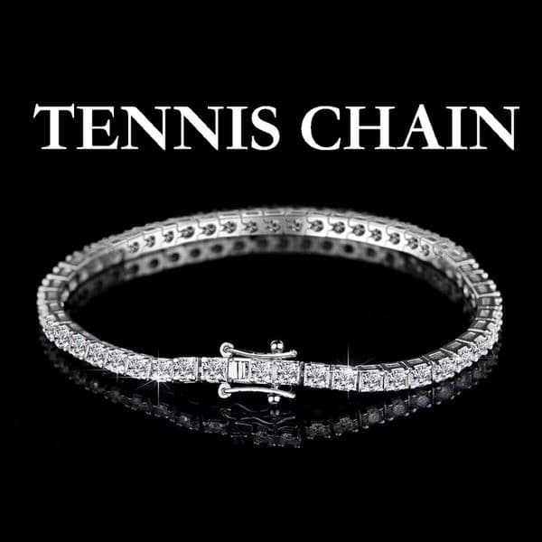 tennis mens designer vvs moissanite hip hop jewelry 3mm 7 8 inch iced out diamond gold jewlery bracelet luxury