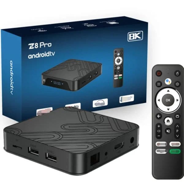 Z8 Pro Android TV Box 12.0 H618 4K Dual WIFI 4GB 32GB WiFi 2.4/5G Android 12 ATV Smart TV Stick Android Media Player Set-top Box