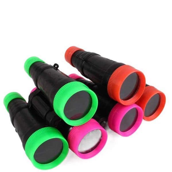 1PC Childrens Portable Outdoor Binoculars Equipment Model Educational Telescope Z250219