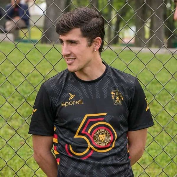 Men's Tracksuits 2024 Autumn/Winter New Mens Fashion 3D Printed Leones Negros 2024-25 Pre Match Shirt Sports T-shirt Loose Sports Short Sleeve z250220