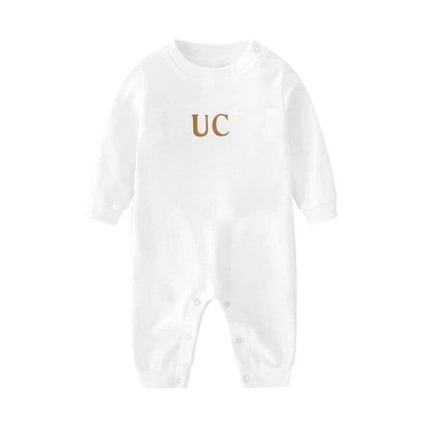 Designer Clothes Newborn Baby Boys Girls Romper Letter Print Cotton Long Sleeve Jumpsuit Infant Clothing Pajamas Toddler Baby Clothes Outfits