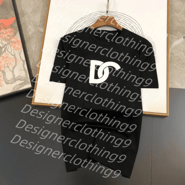Men's T-shirt designer from Paris menswear designer casual neckline letter three-dimensional printed short sleeve best-selling luxury hip hop clothing A03