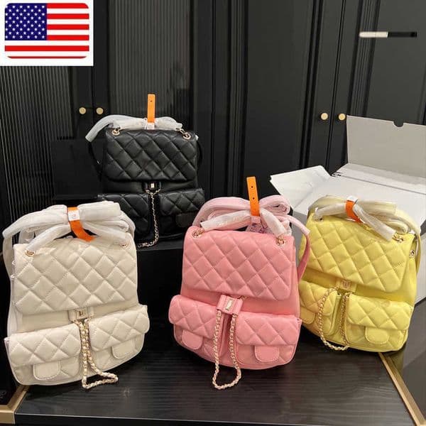 Designer Bag Backpack Style Designer Backpack c Bag Designer Bag Luxury Bag Women Bag Back Bag Lady Bag Classic Diamond Stripe Bag Hobo Bag Chain Bag Shopping Wallet Re