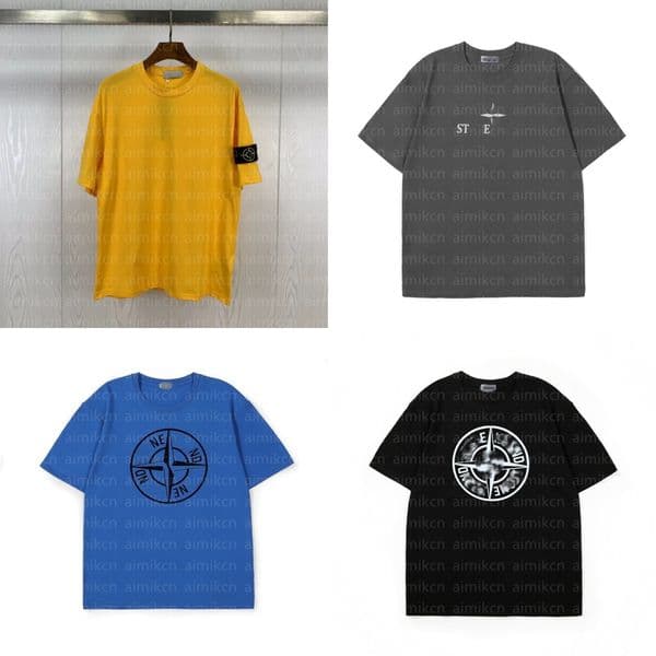 Designer Shirts Men Jumper Badge T Shirt T-Shirts Men Cargo Pant Pull Pullover Couple Loose O-Neck Clothing Colors Stone Brand Tech Fleece