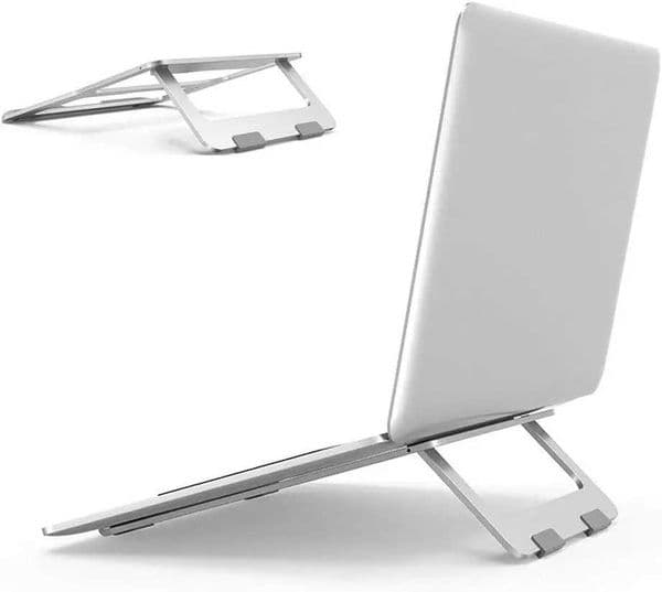 Universal adjustable aluminum alloy folding desktop stand suitable for Macbook 10 inch -15.6 inch laptopsXJ220228
