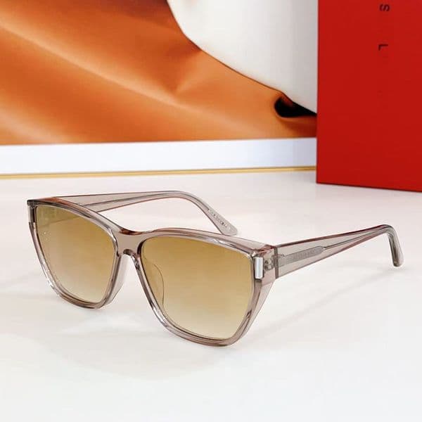 Fashion Designer Sunglasses Women Men Oval Glasses Womens Sunglass Polarized Glass Lens With Box F16